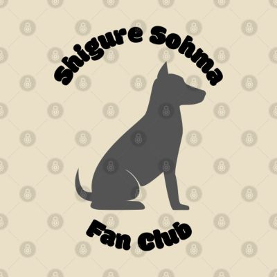 Shigure Sohma Fan Club Fruits Basket Throw Pillow Official Fruits Basket Merch