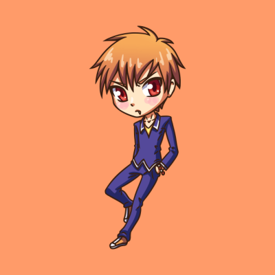 Kyo Sohma Chibi Throw Pillow Official Fruits Basket Merch