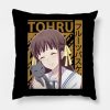 Tohru Fruits Basket Throw Pillow Official Fruits Basket Merch