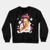 Cute Tohru White Flowers Crewneck Sweatshirt Official Fruits Basket Merch