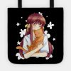 Cute Tohru White Flowers Tote Official Fruits Basket Merch