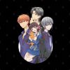 Kyo And Guys Squad Pin Official Fruits Basket Merch