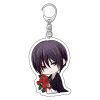 Anime Fruit Basket Key Chain Acrylic Cartoon Figure keychains Metal Holder Key Ring Pendant Jewelry Gift 5 - Fruits Basket Shop