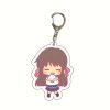 Cartoon Anime Fruits Basket Keychain Cute Double Sided Key Chain Pendant Acrylic Anime Accessories Keyring 1 - Fruits Basket Shop