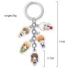 Cute Anime Fruits Basket Keychain Double Sided Key Chain Pendant Acrylic Anime Accessories Cartoon Keyring 3 - Fruits Basket Shop