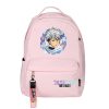 Fruits Basket Anime Bookbag Nylon School Bags Women Pink Travel Backpack Kawaii Laptop Bagpack Girls Cartoon 3 - Fruits Basket Shop