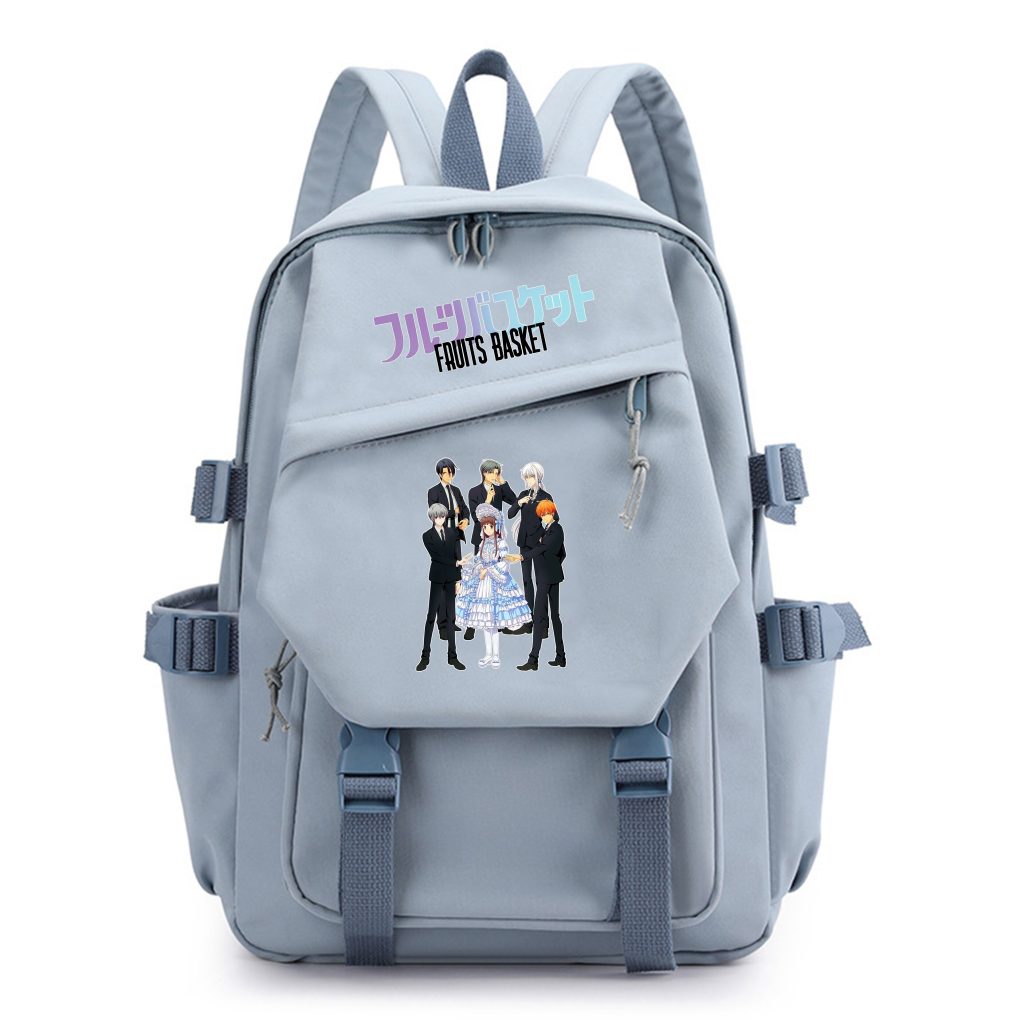 Fruits Basket Kawaii School Bags Anime Bookbag Women Pink Travel Backpack Cartoon Teenagers Laptop Bagpack 3 scaled - Fruits Basket Shop