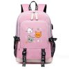 Fruits Basket Kawaii Women Travel Backpack Oxford School Bags Cartoon Girls Bookbag Pink Laptop Bagpack Cute 2 - Fruits Basket Shop