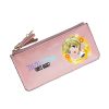 Fruits Basket Women Pink Wallets Kawaii ID Card Holders Girls Cute Change Coins Long Purses Large 2 - Fruits Basket Shop