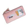 Fruits Basket Women Pink Wallets Kawaii ID Card Holders Girls Cute Change Coins Long Purses Large 5 - Fruits Basket Shop