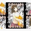 Kagura Sohma Fruits Basket Furutsu Basuketto Manga Style Design Tapestry Official Fruits Basket Merch