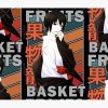 Akito Sohma Fruits Basket Furutsu Basuketto Vintage Color Palette Design Tapestry Official Fruits Basket Merch