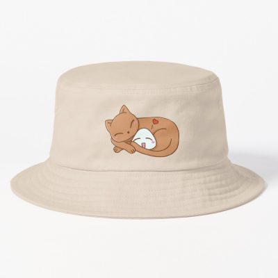 Cat, Onigiri, Fruits Basket, Kyo, Tohru, Cesto Di Frutta, Gatto,Polpetta Di Riso, Kyo Sohma, Bucket Hat Official Fruits Basket Merch