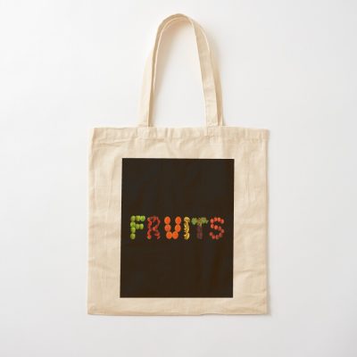 Fruits Stickers Inscription Tote Bag Official Fruits Basket Merch