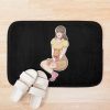 Funny Gifts Fansart Kagura Beautiful Model Purple Vintage Retro Bath Mat Official Fruits Basket Merch