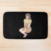 Funny Gifts Fansart Kagura Beautiful Model Purple Vintage Retro Bath Mat Official Fruits Basket Merch