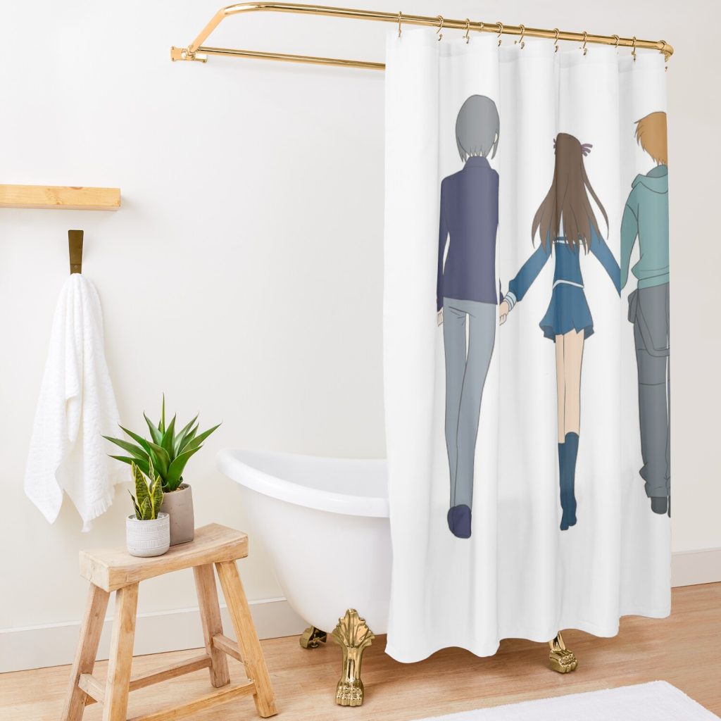 Fruits Basket Shower Curtain Official Fruits Basket Merch