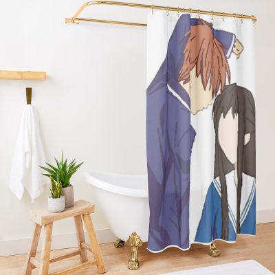 Fruits Basket Digital Drawing Shower Curtain Official Fruits Basket Merch