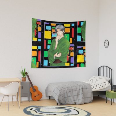 Shigure Sohma Fruits Basket Furutsu Basuketto Color Block Anime Design Tapestry Official Fruits Basket Merch