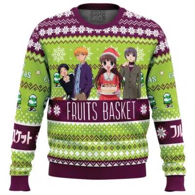 Merry Christmas Fruits Basket Ugly Christmas Sweater FRONT mockup 400x400 1 - Fruits Basket Shop